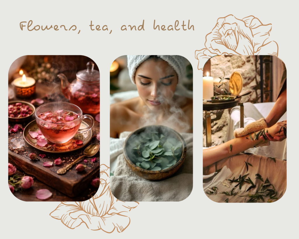 Gift crafting service using dried flowers and natural herbs.