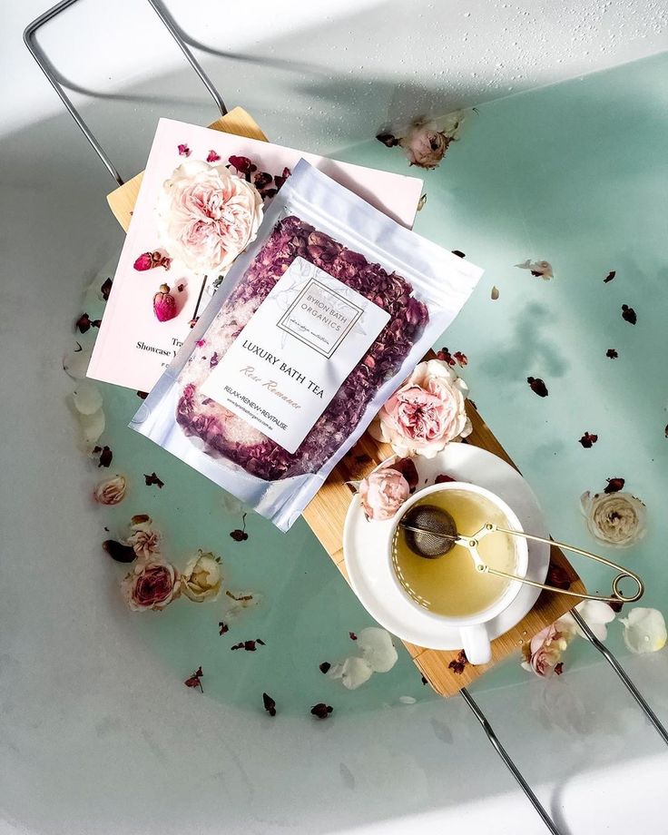 healing organic bath teas